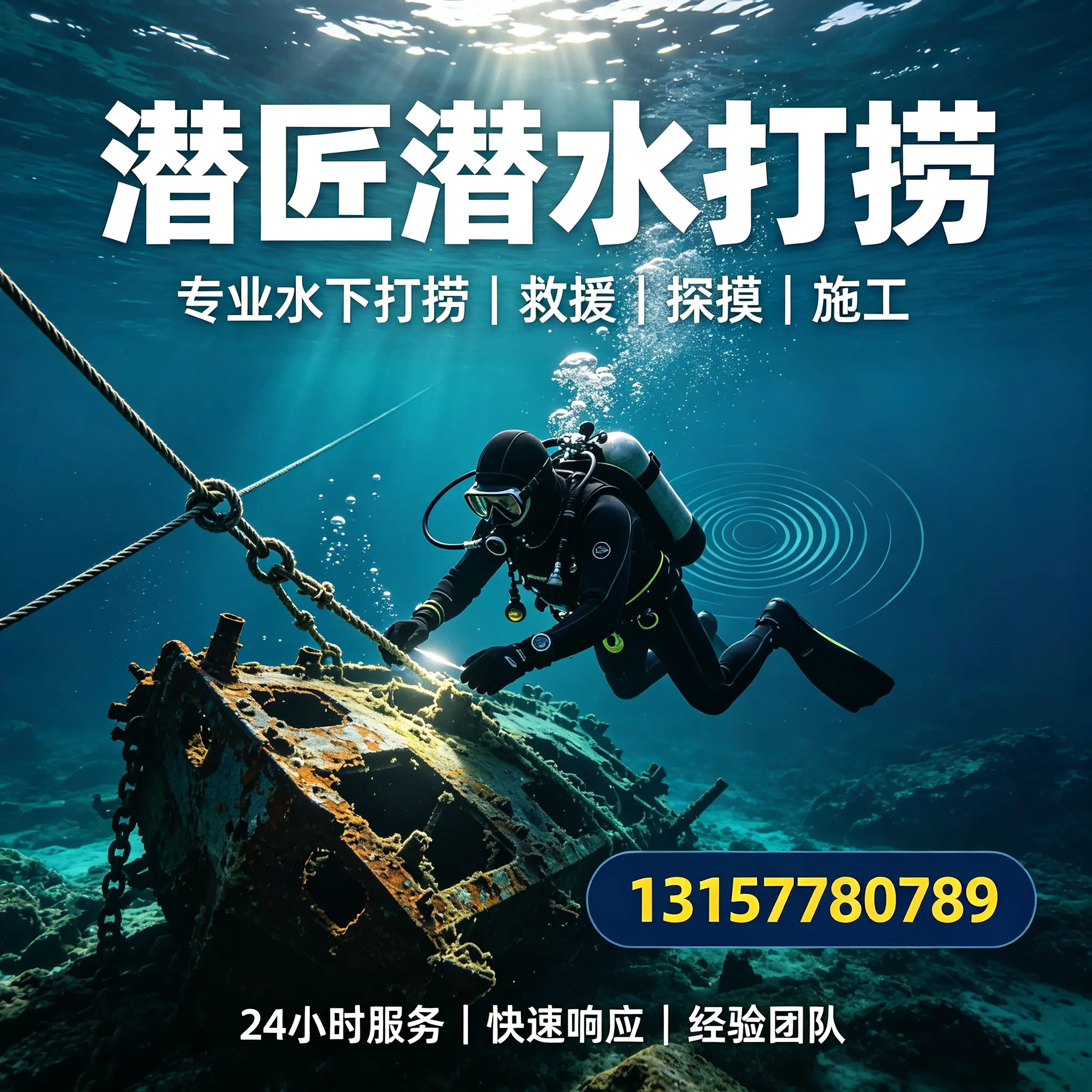 承德水下打捞作业服务产品